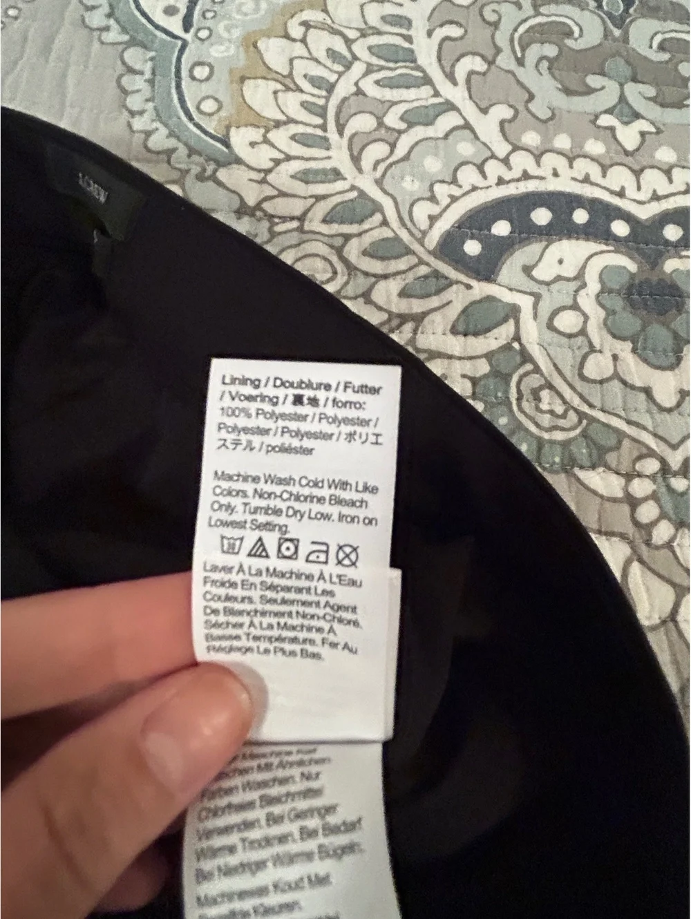 J.Crew No. 2 Black Pencil Skirt Size 2